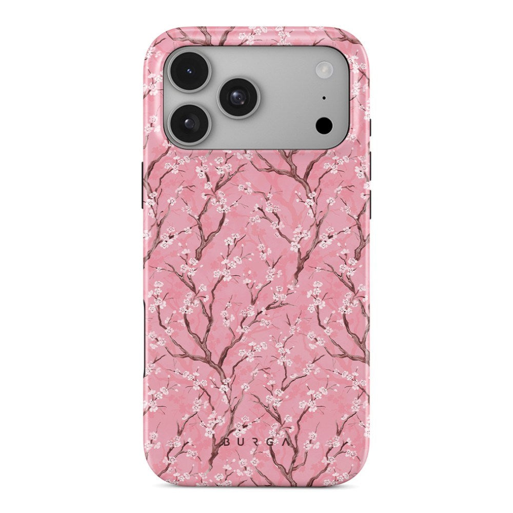 iPhone 18 Pro Burga Tough Fashion Case - MagSafe Compatible - Sakura