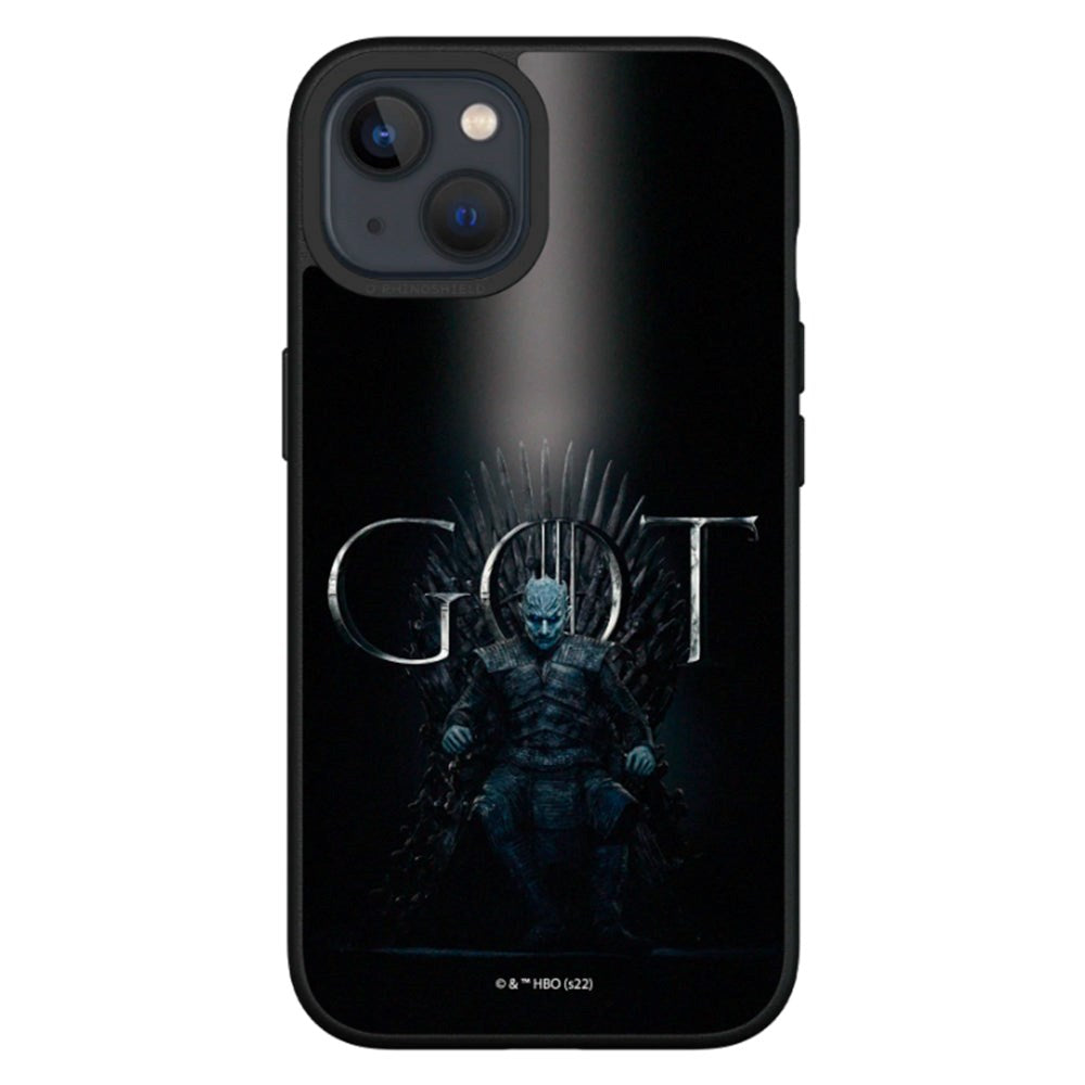 iPhone 13 RhinoShield SolidSuit Drop Proof Case with Game of Thrones - White Walkers The Night King