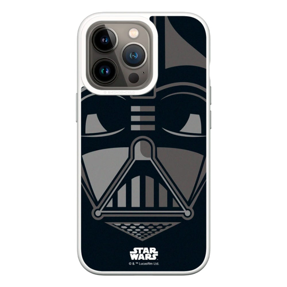 iPhone 13 Pro RhinoShield SolidSuit Drop Proof Case with Star Wars - Darth Vader White