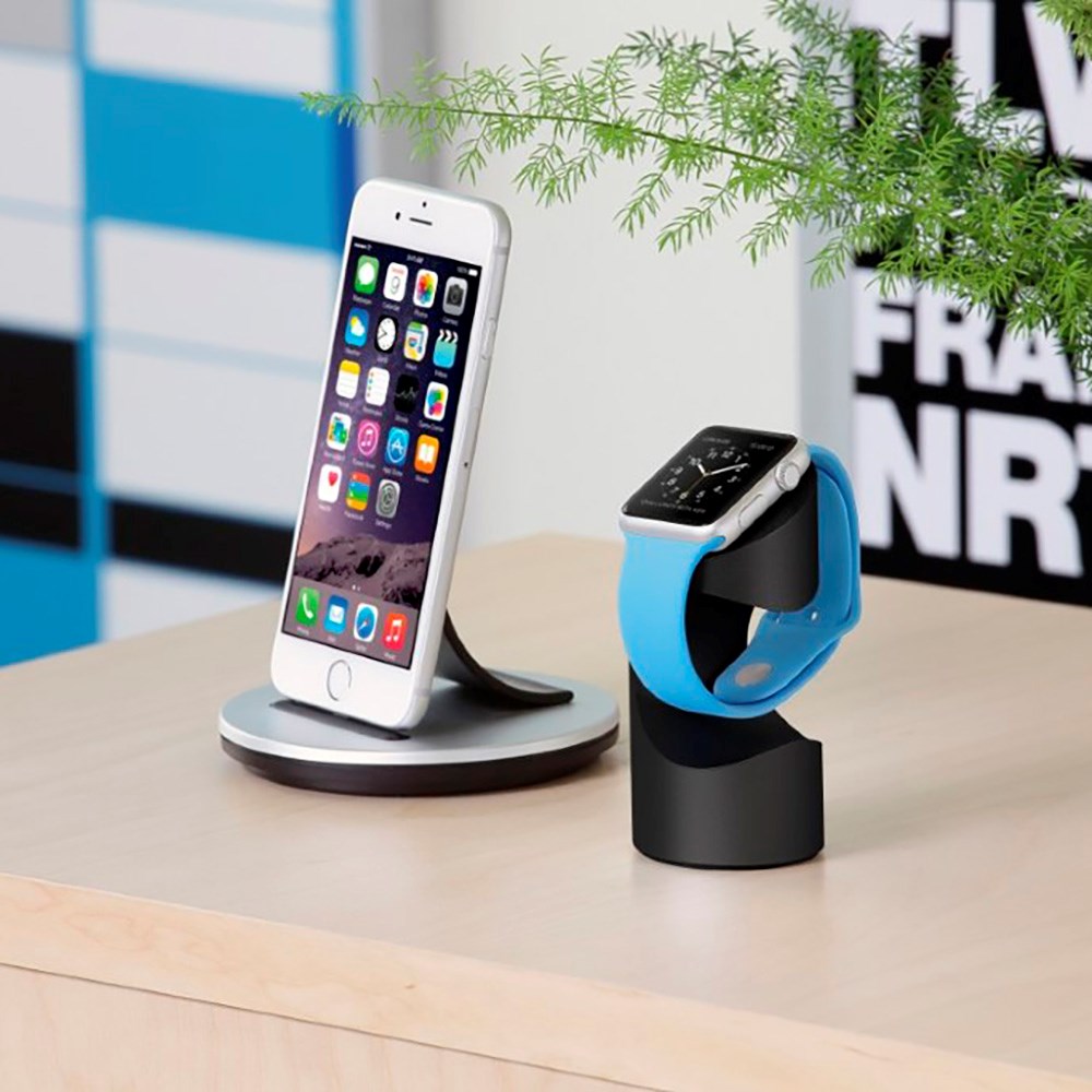 Just Mobile TimeStand - Apple Watch Stand - Black