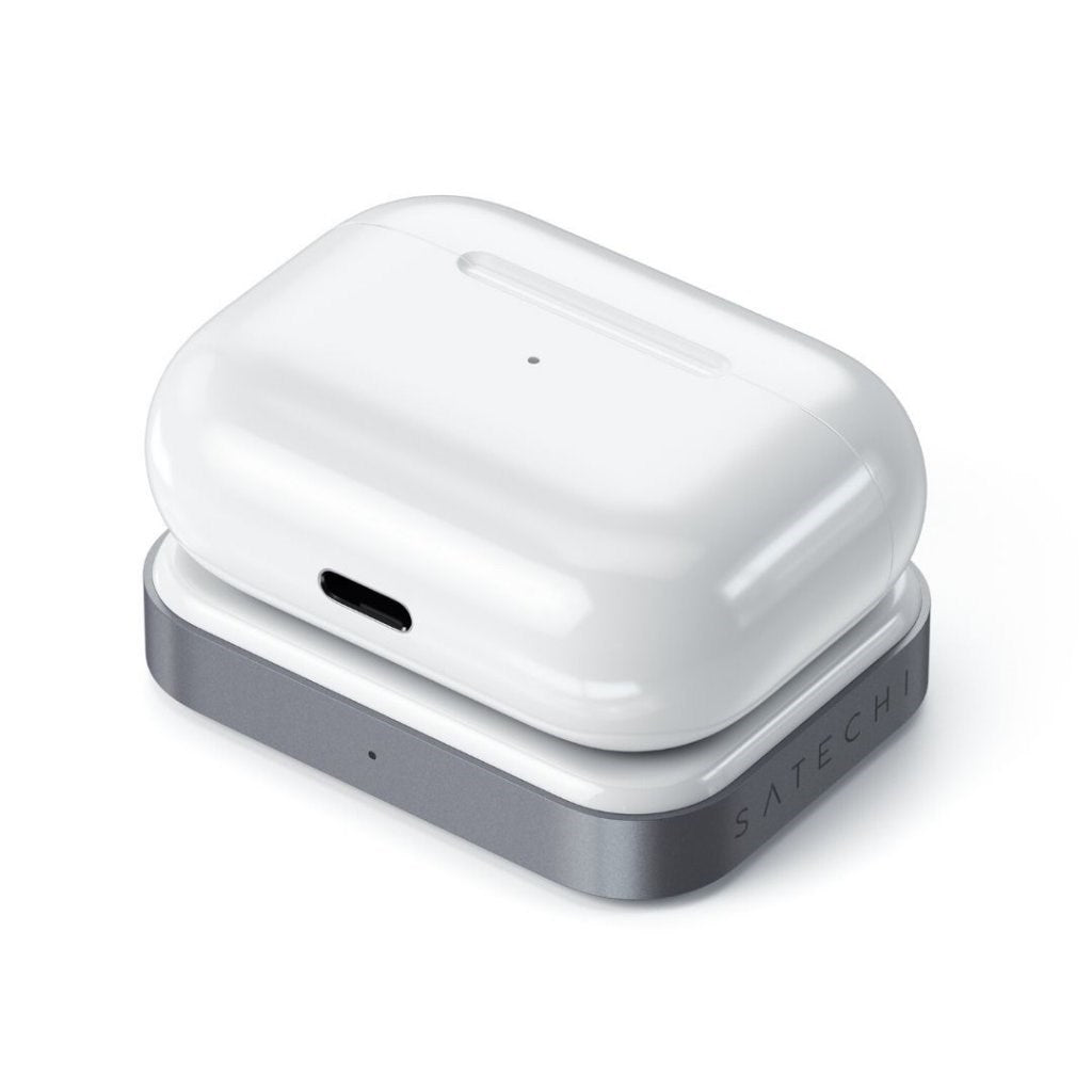 Satechi 5W Wireless Charging Dock For Apple AirPods (1st & 2nd gen.) / AirPods Pro Charger - White