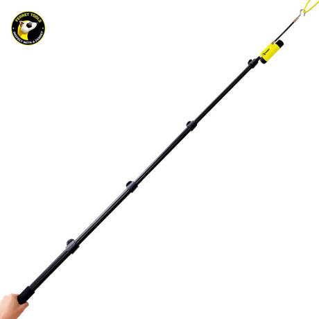 Ferret Stick - Telescopic Pole with Lockable Sections - Black