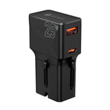 Mobile Origin Travel Adapter EU/US/UK/AU 25W - Black