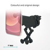 SBS Gravity Mobile Phone Holder for Car - Max Mobile: 85mm - Black