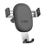 SBS Gravity Mobile Holder for Ventilation - Max Mobile: 85mm - Black