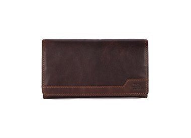 THE MONTE COOL ALTERNATIVES Wallet for 13 Creditcard - Brown