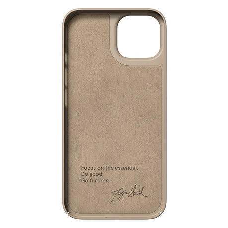 Nudient Thin Case iPhone 14 Back Case - Clay Beige