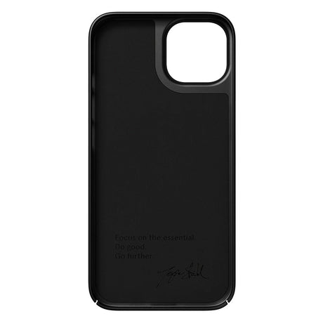 Nudient Thin Case iPhone 14 Case - MagSafe Compatible - Ink Black