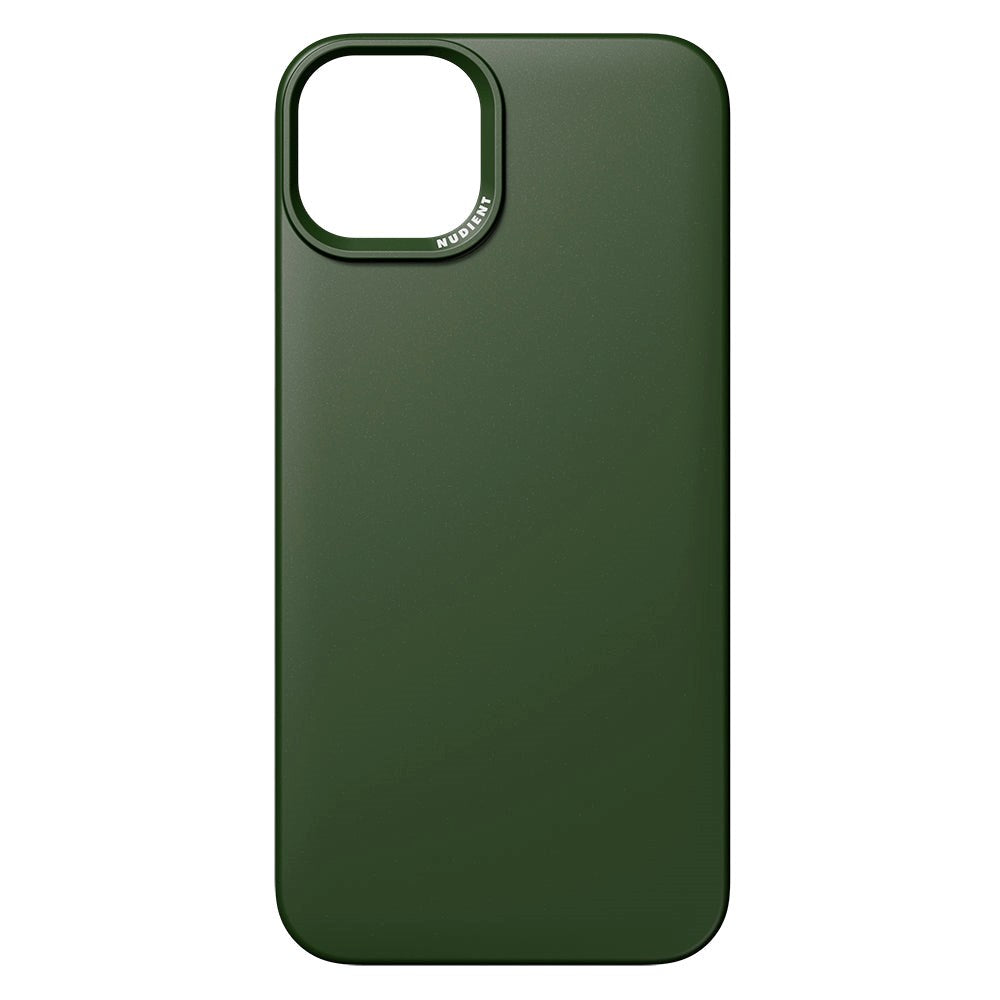 Nudient Thin Case iPhone 15 Plus Case - MagSafe Compatible - Pine Green