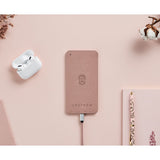 UPSTRÖM LEATHER Qi Fast Wireless Charger 10W - Pink