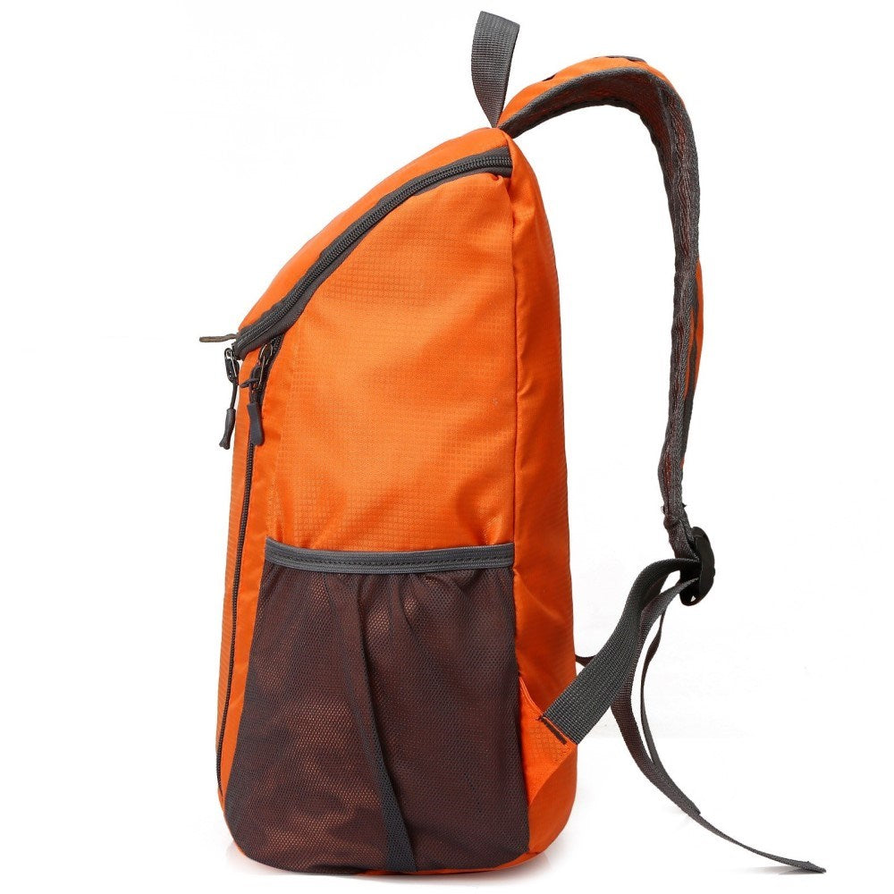 Water Resistant 20L Nylon Backpack (42 x 28cm) - Orange