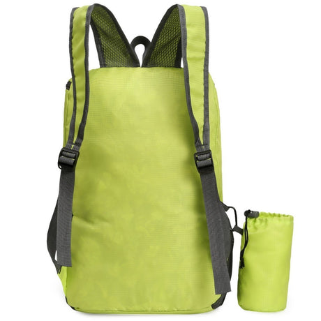 Water Resistant 20L Nylon Backpack (42 x 28cm) - Green