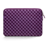 Trunk Neoprene Sleeve for MacBook 13" (30.5 x 21.5 x 1.5 cm) - Medium Purple Tartan