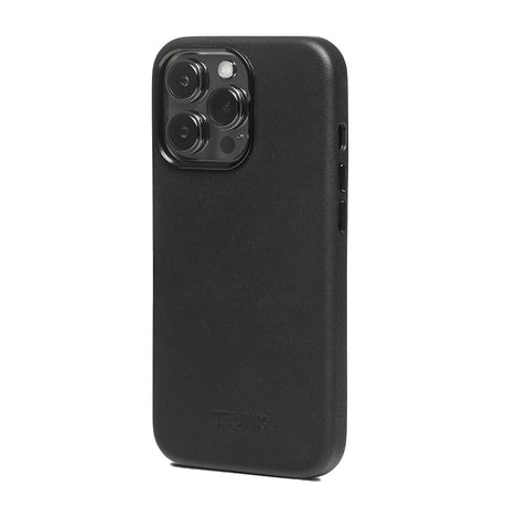 iPhone 13 Pro Max Trunk Leather Case - Black