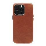 iPhone 13 Pro Max Trunk Leather Case - Brown