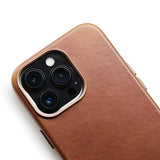 iPhone 13 Pro Max Trunk Leather Case - Brown