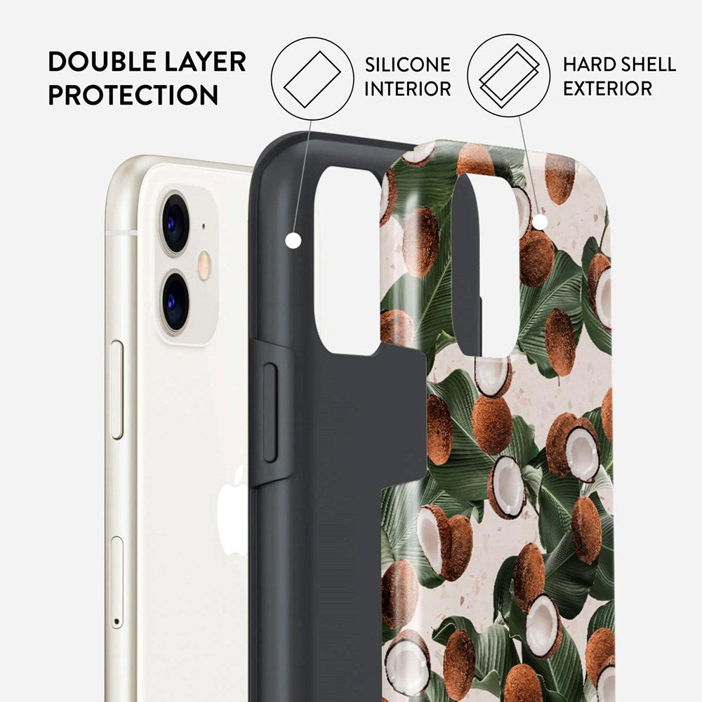 Burga iPhone 11 Tough Fashion Case - Coconut Crush