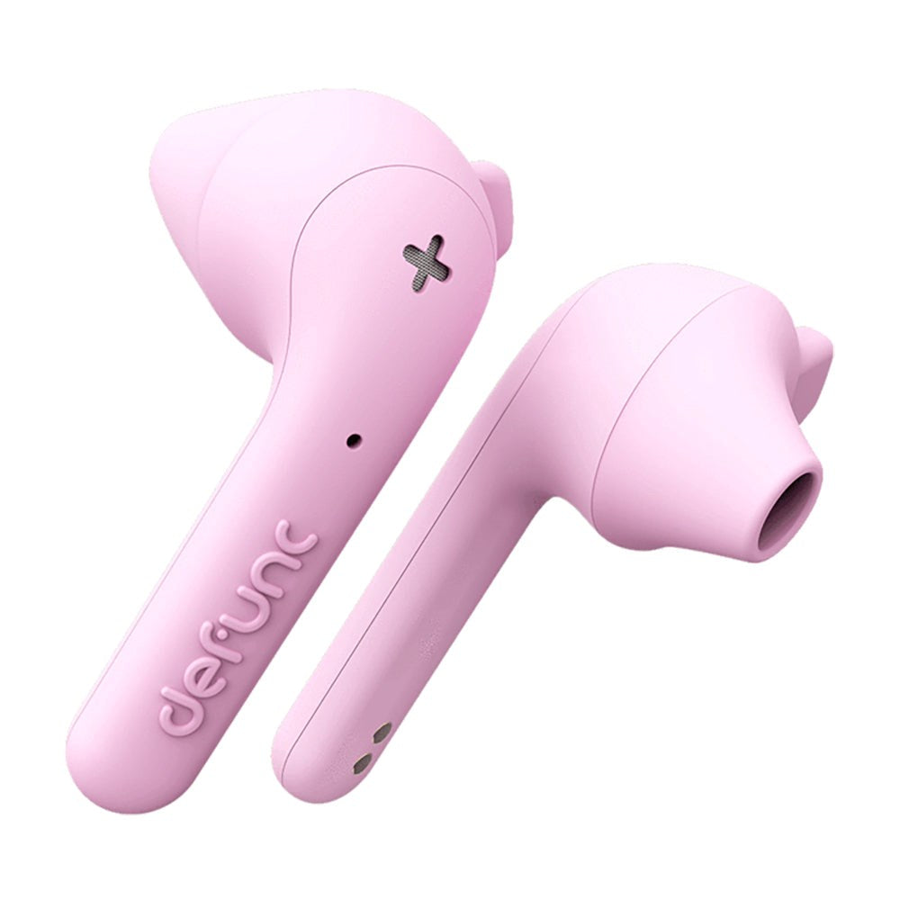 Defunc True Basic Bluetooth Headphones w. Charging Case - Pink