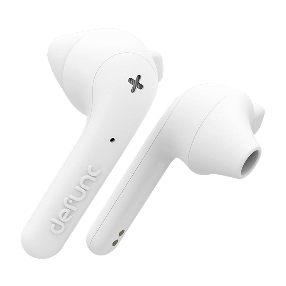 Defunc True Basic Bluetooth Headphones w. Charging Case - White