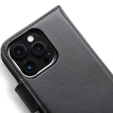 iPhone 13 Mini Trunk 2-i-1 Leather Flip Case w. Wallet - Black