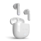 SBS Sparkly True Wireless In-Ear Bluetooth Headphones - White