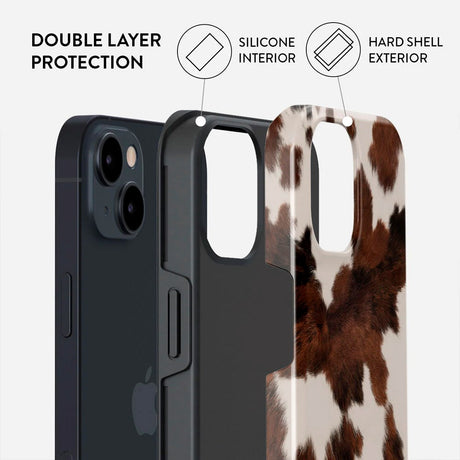 Burga iPhone 15 Tough Fashion Case - Celestial