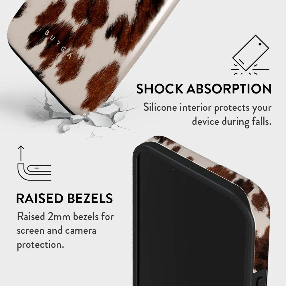 iPhone 15 Burga Tough Fashion Case - MagSafe Compatible - Celestia