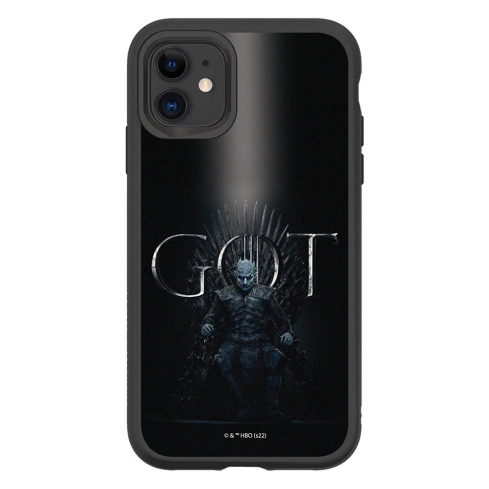 iPhone 11 RhinoShield SolidSuit Drop Proof Case with Game of Thrones - White Walkers The Night King