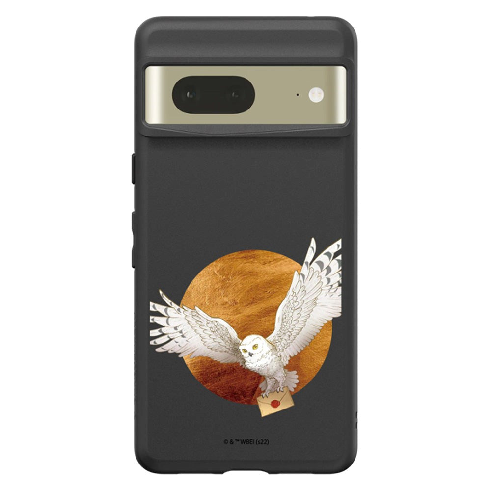 Google Pixel 7 RhinoShield SolidSuit Drop Proof Case with Harry Potter - Hedwig Letters