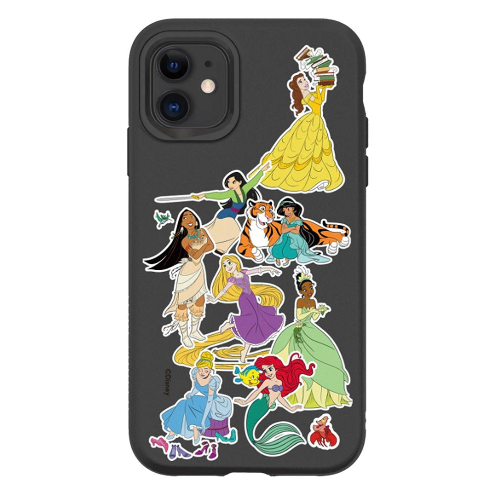 iPhone 11 RhinoShield SolidSuit Drop Proof Case with Disney Princess - Princesses