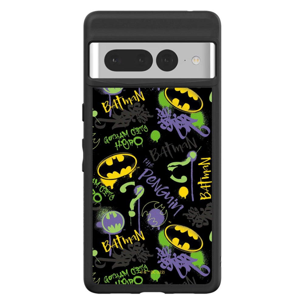 Google Pixel 7 Pro RhinoShield SolidSuit Drop Proof Case with Batman - Supervillains & Batman