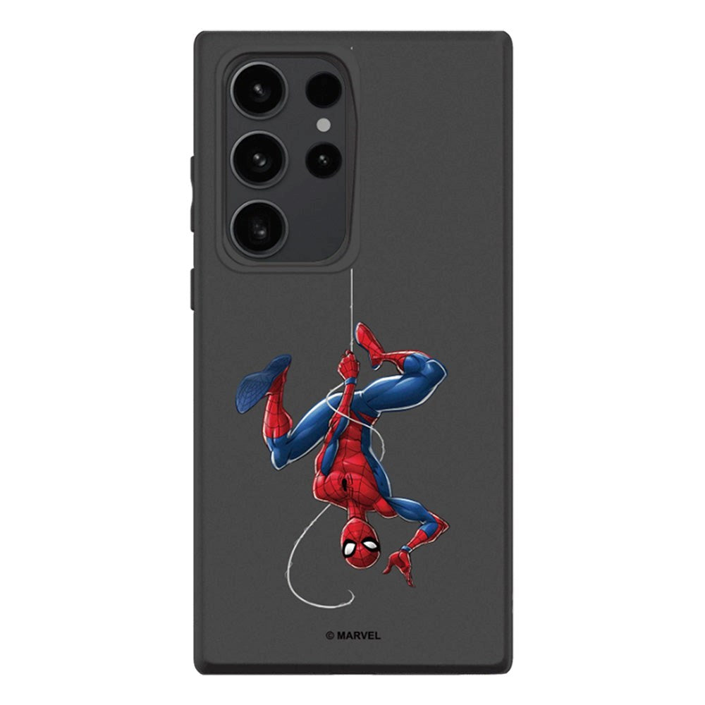 Samsung Galaxy S23 Ultra RhinoShield SolidSuit Drop Proof Case with Marvel - Spider-man Upside Down