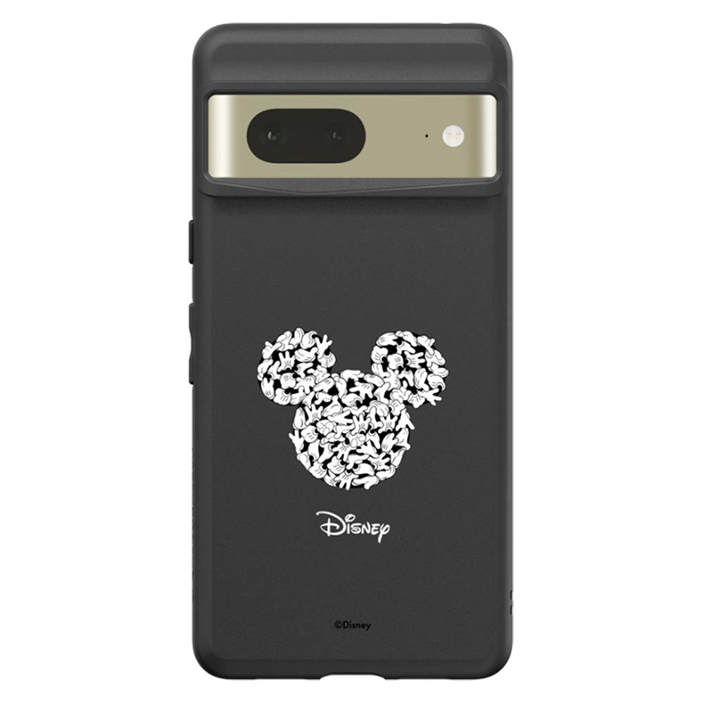 Google Pixel 7 RhinoShield SolidSuit Drop Proof Case with Mickey and Friends - Mickey Logo