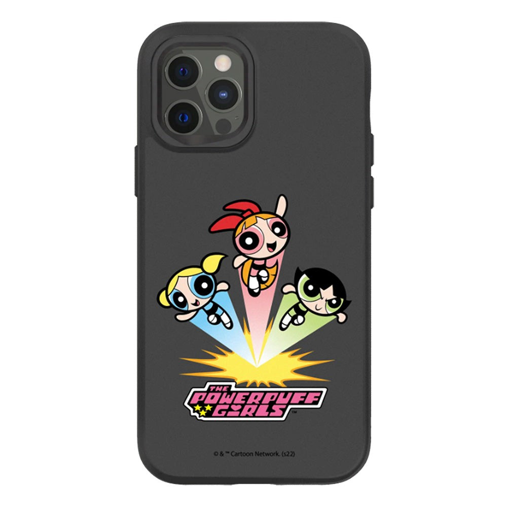 iPhone 12 / 12 Pro RhinoShield SolidSuit Drop Proof Case with The Powerpuff Girls - Fly High