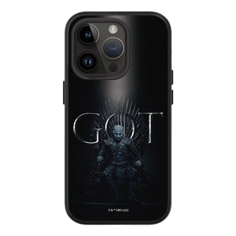 iPhone 14 Pro RhinoShield SolidSuit Drop Proof Case with Game of Thrones - White Walkers The Night King