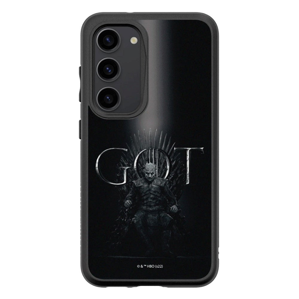 Samsung Galaxy S23 RhinoShield SolidSuit Drop Proof Case with Game of Thrones - White Walkers The Night King