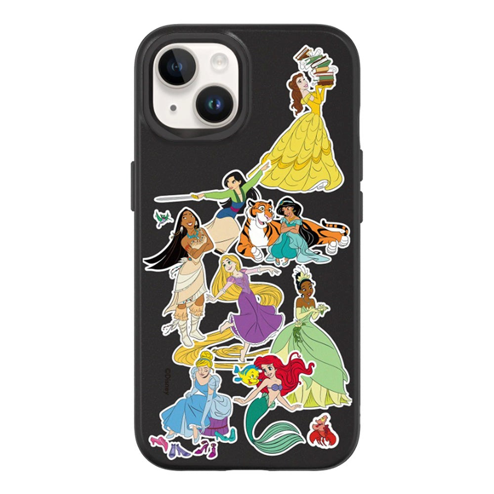 iPhone 13 RhinoShield SolidSuit Drop Proof Case with Disney Princess - Princesses