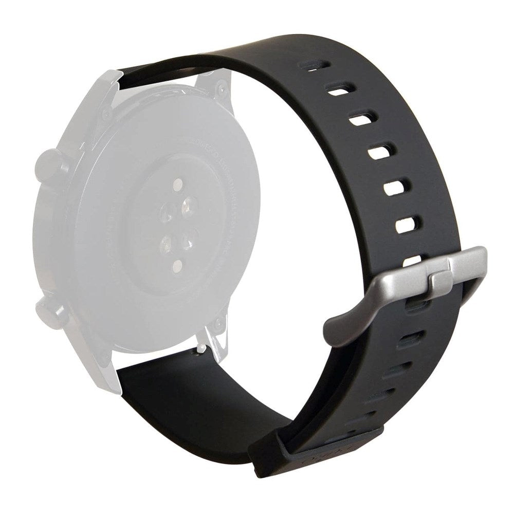 Smartwatch PURO Universal Silicone Strap (20mm) - Black