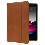 iPad Air (2022 / 2020) / Pro 11" (2022 / 2021 / 2020 / 2018) dbramante1928 Risskov Sustainable Leather Flip Cover - Tan