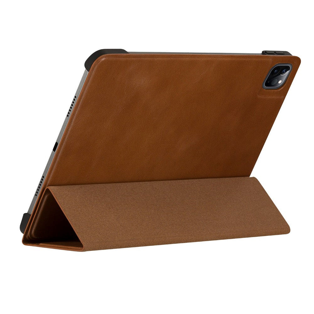 iPad Air (2022 / 2020) / Pro 11" (2022 / 2021 / 2020 / 2018) dbramante1928 Risskov Sustainable Leather Flip Cover - Tan