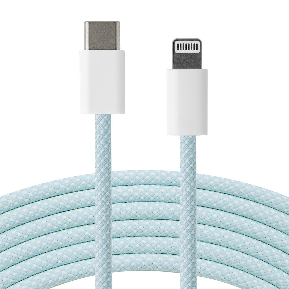 Xceed Braided USB-C to Lightning Cable PD 60W - 2m - Blue