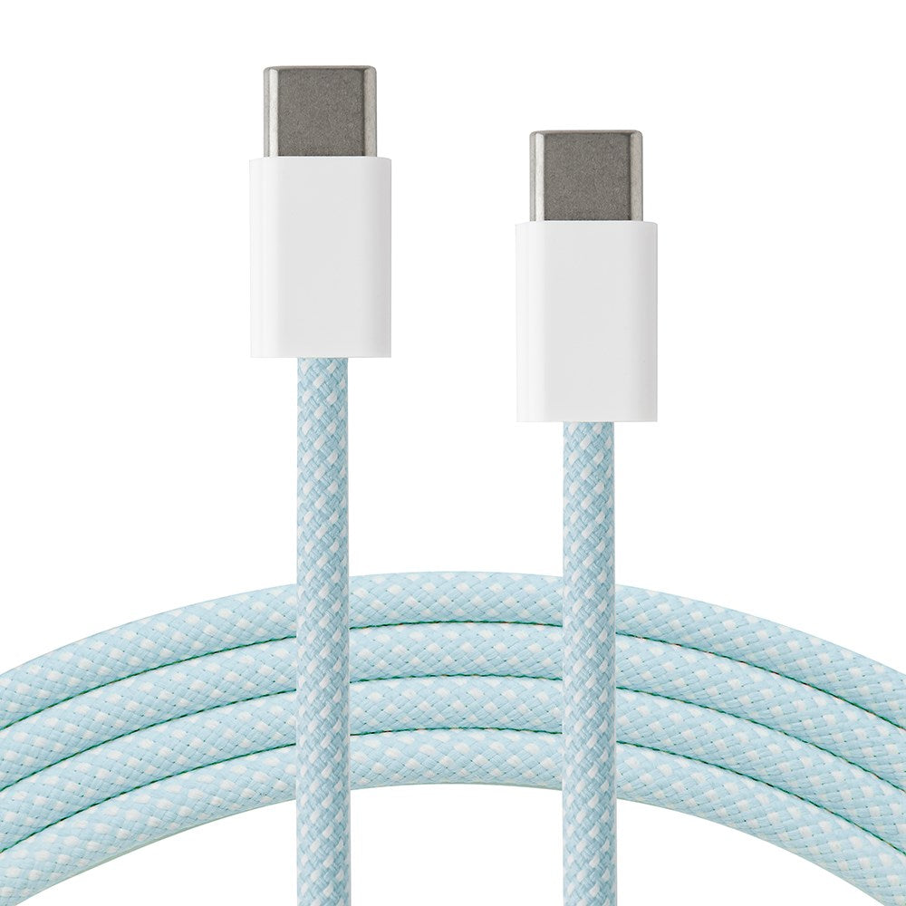 Xceed Braided USB-C to USB-C PD 60W - 1m - Blue