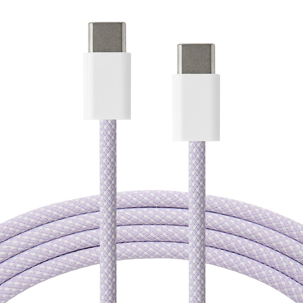 Xceed Braided USB-C to USB-C PD 60W - 1m - Purple