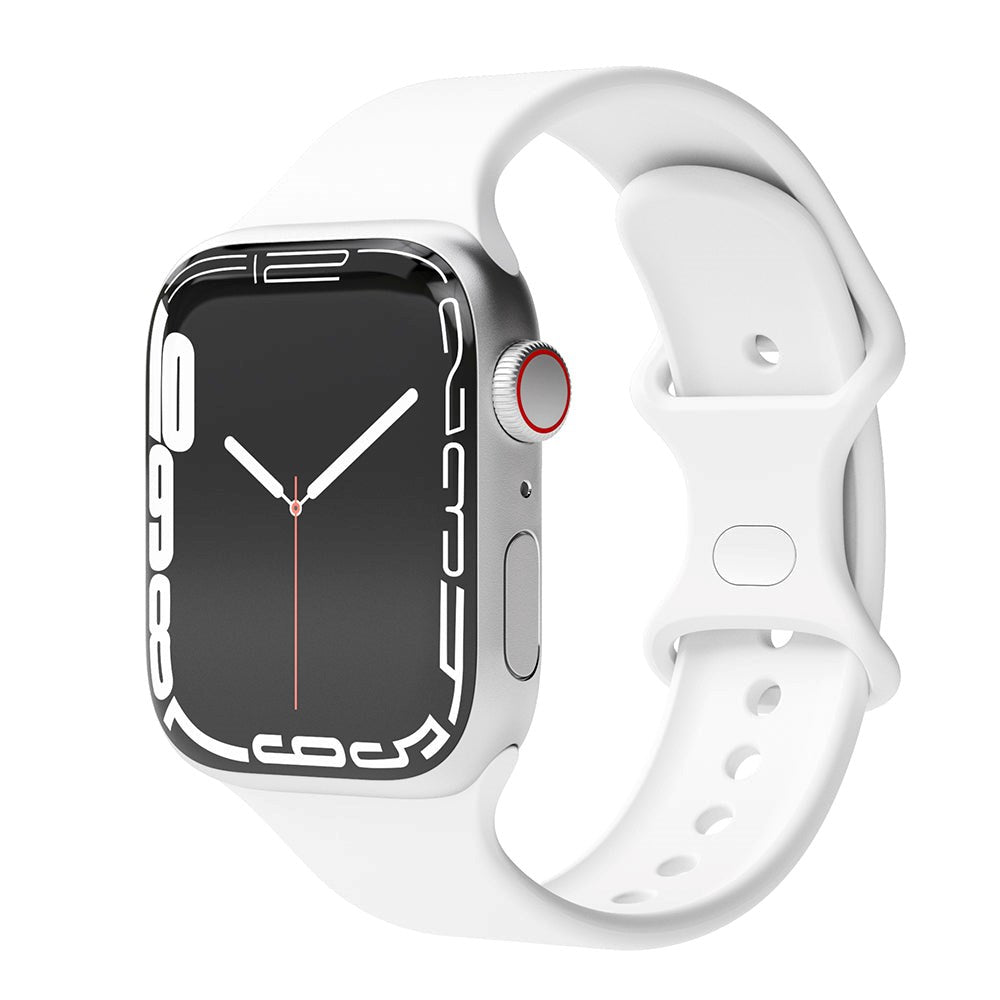 Vonmählen Apple Watch (38/40/SE/41MM) Loop Band Silicone Strap - White