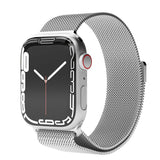 Vonmählen Apple Watch (42/44/SE/45/46/49mm) Milanese Loop Stainless Steel Strap - Silver