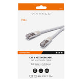 Network Cable RJ45 Cat 6 M-M - 7.5m White