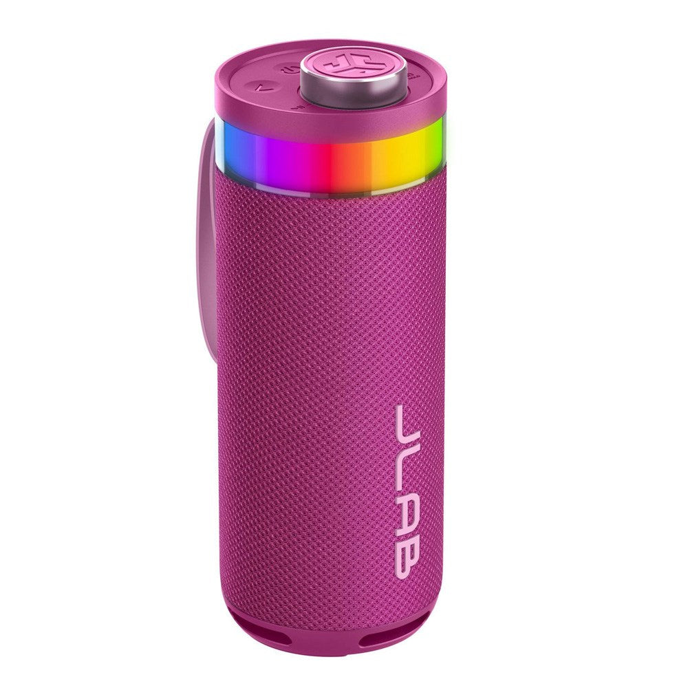 JLab Go Bluetooth Speaker with Light - Pink