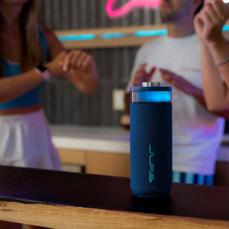 JLab Go Bluetooth Speaker with Light - Blue