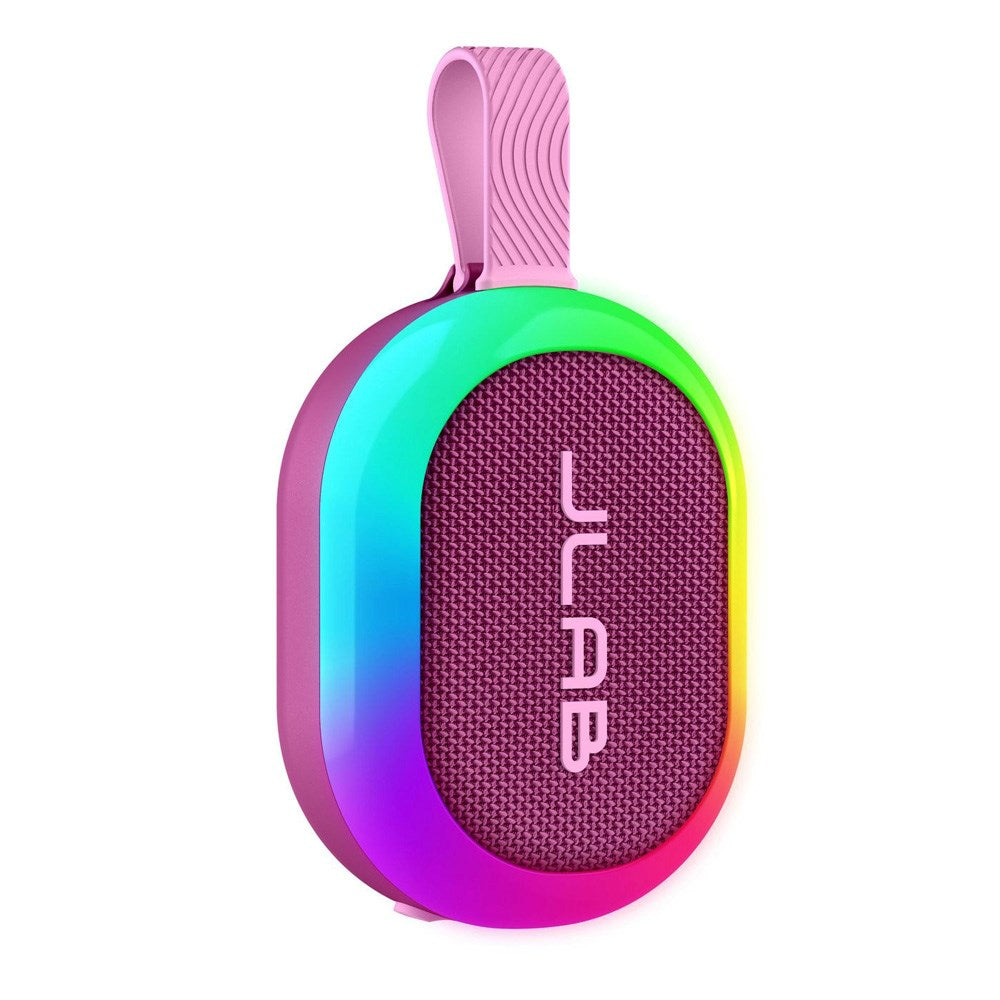 JLab Pop Bluetooth Speaker with Light - Pink