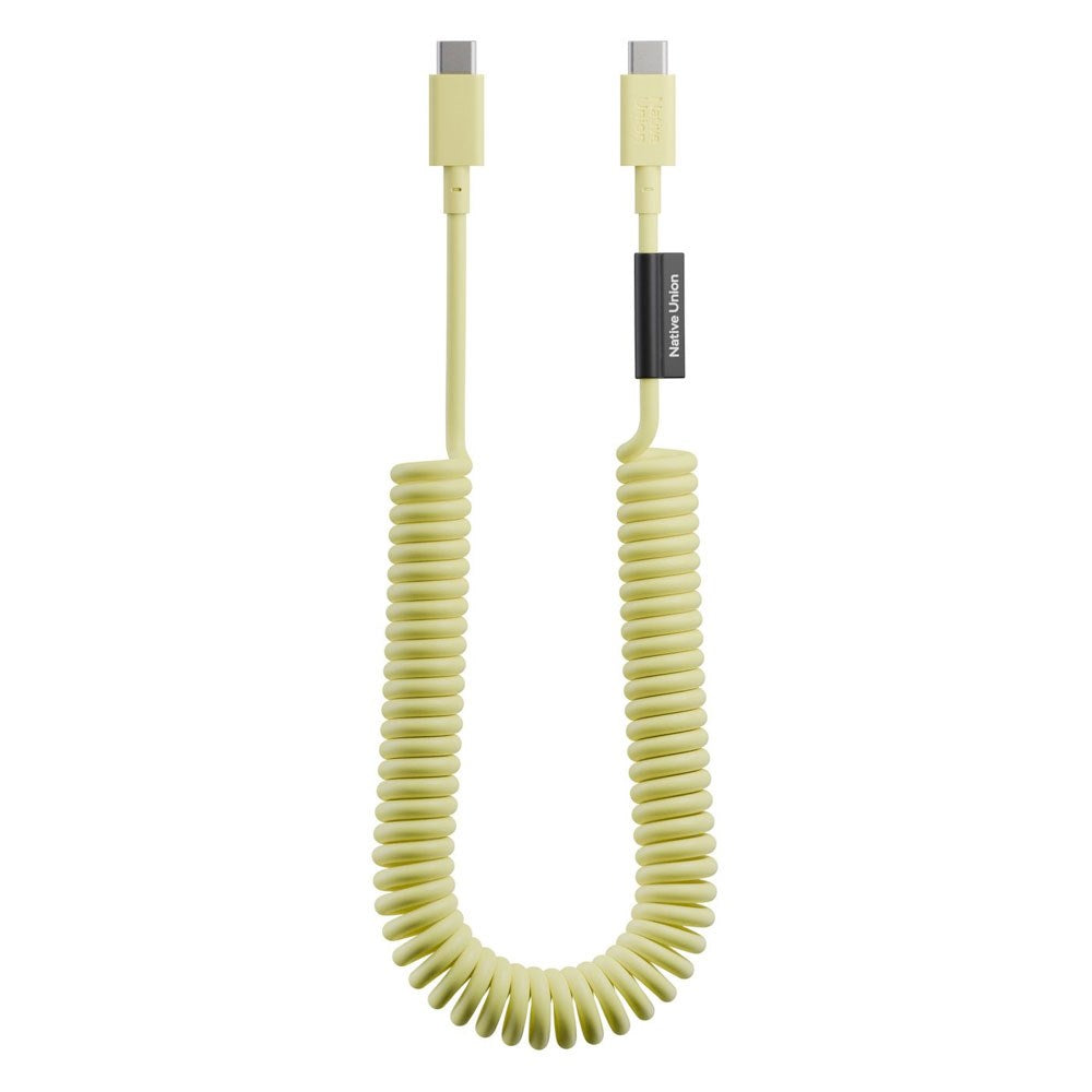Native Union Pop 60W USB-C to USB-C Cable - 2.4m - Lemon